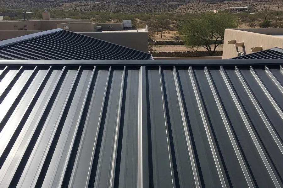 Metal roof installation and replacement in El Paso